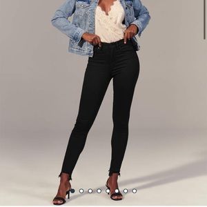 Abercrombie & Fitch curve love skinny ankle jeans